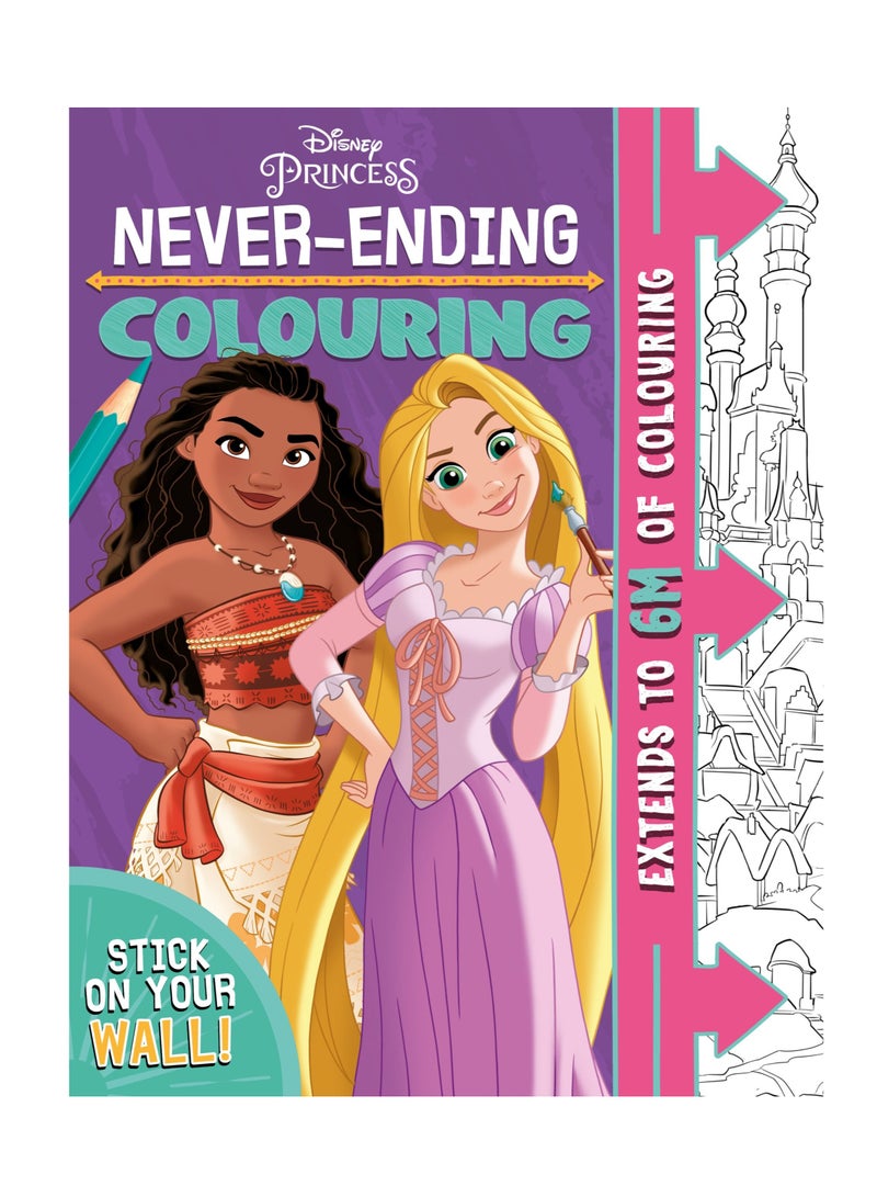 Disney Princess Never-Ending Colouring