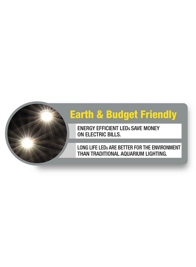 مارين لاند مصباح حوض السمك LED من مارينلاند 32996، ضوء طبيعي لامع، زجاجي - Image 4