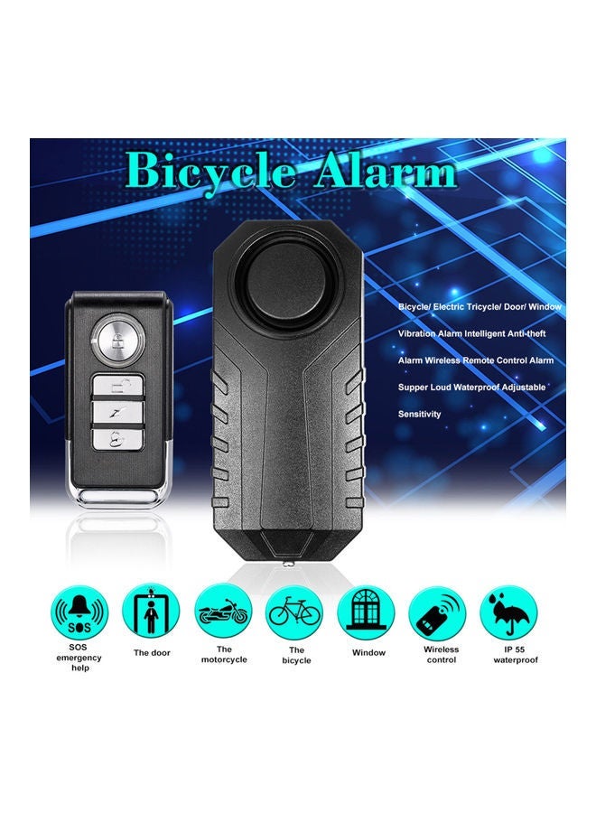 NIBEMINENT Anti-Theft Alarm Black  - Image 4