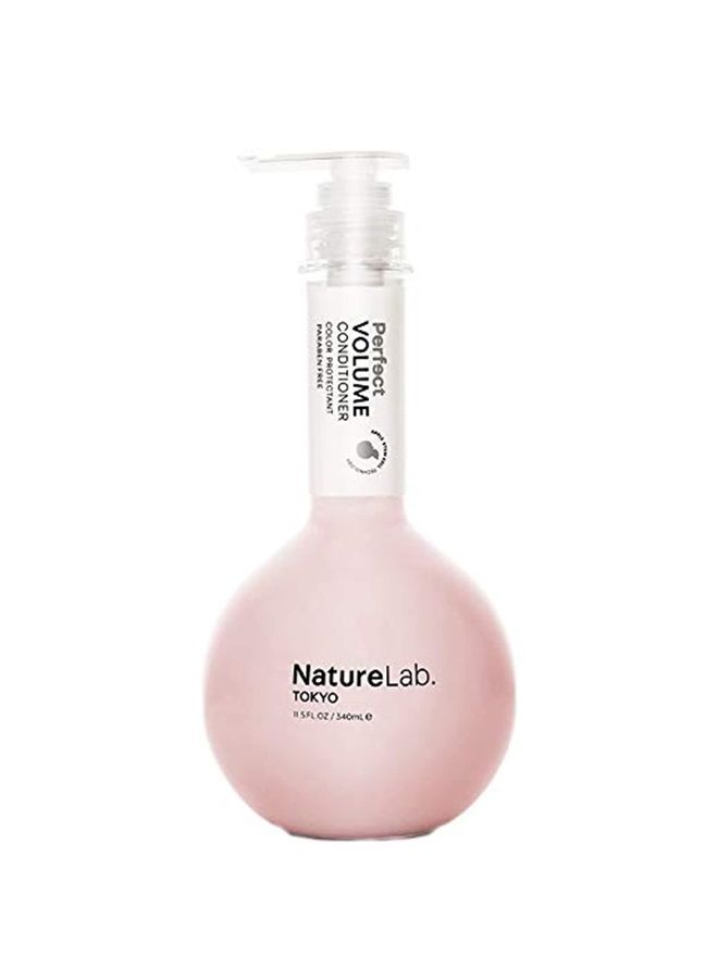NatureLab. TOKYO Perfect Volume Conditioner: Lightweight Hair Conditioner, Build Lift, and Body to Flat, Fine, or Limp Hair I 11.5 FL OZ / 340ml - Image 1