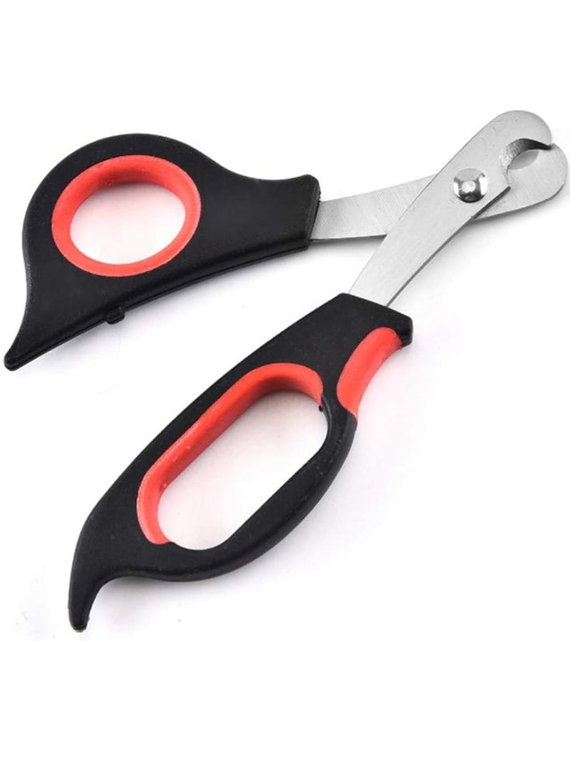 Stainless Steel Dog Nail Clipper,Pet Dog Cat Rabbit Guinea Pig Claw Toe Nail Trimmer