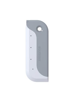 Window Squeegee Multi-Purpose Window Scrubber Shower Squeegee for Shower Doors Bathroom Window and Car Windshield Glass