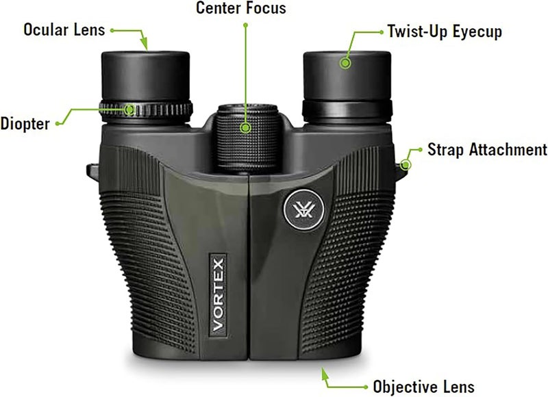 VORTEX Optics Vanquish Reverse Porro Prism Binoculars - Compact, Rubber Armor, Waterproof, Fogproof, Shockproof - Unlimited, Unconditional Warranty - Image 5