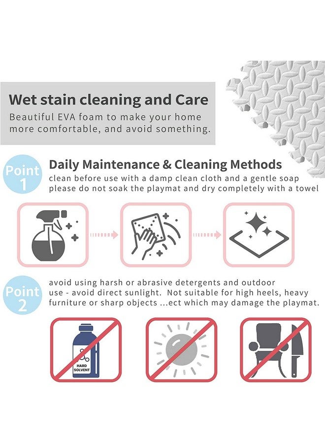 سيجناترون سجادة تمارين الألغاز للأطفال من سيجناترون، 12 قطعة، بمساحة 48 قدمًا مربعًا، مع بلاط متشابك من إسفنج إيثيلين فينيل أسيتات، وأرضيات واقية للمكتب والمنزل والمدرسة وصالة الألعاب الرياضية - Image 5