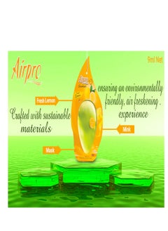 Airpro Luxury Hanging Gel| Car Perfume & Air Freshener | Fresh Lemon| Infuses Your Car with the Zesty, Invigorating Essence of Fresh Lemon, Ensuring a Long-Lasting and Refreshing Fragrance that Uplifts Your Car’s Atmosphere.  - Image 5