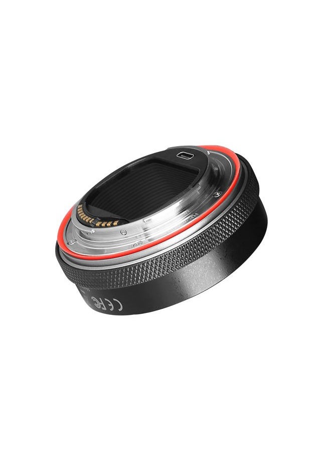 Meike - MK-EFTR-B for Canon EF/EF-S Lens to RF Mount Cameras Auto-Focus Lens Adapter with Control Ring for Canon EF/EF-S Lenses to Canon EOS R RP R5 R6 R7 R10 C70 - Image 1