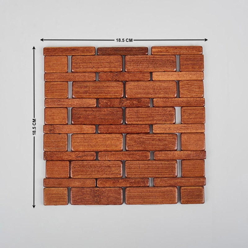 Home Centre Habitat Ebony Bamboo Trivet - Image 3