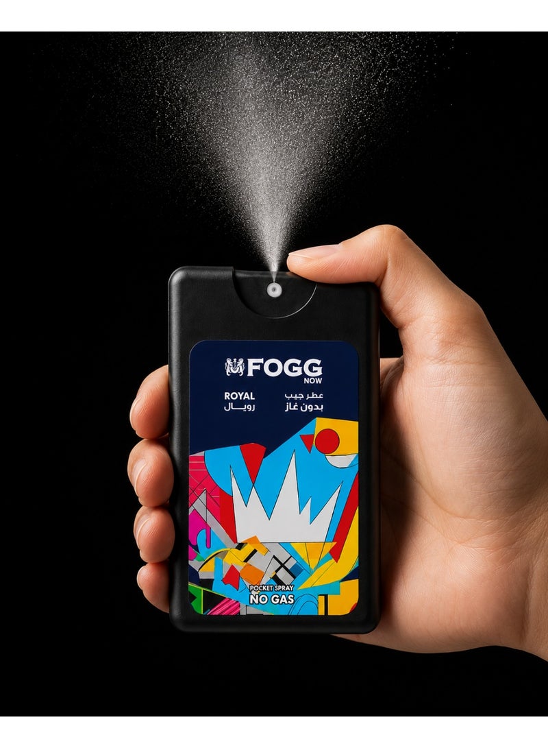 Fogg Fragrance Pocket Spray, Royal , 17 ml - Image 1