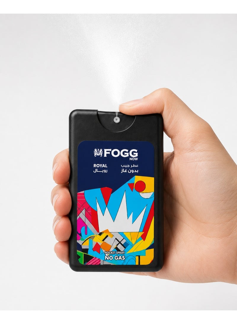 Fogg Fragrance Pocket Spray, Royal , 17 ml - Image 2