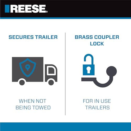 Reese Towpower 7014700 Tow 'N Store Lock Kit, Yellow - Image 4
