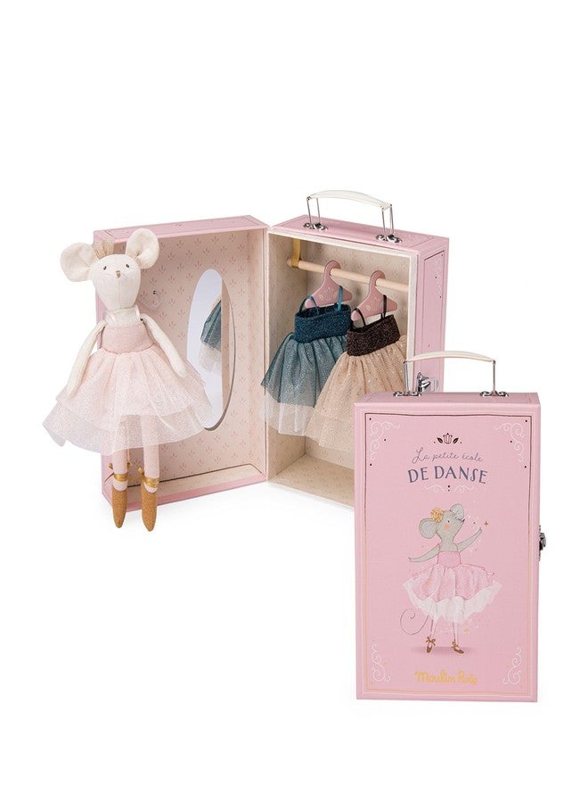 Moulin Roty - The Little Dance School Ballerina Wardrobe and Doll - Image 1