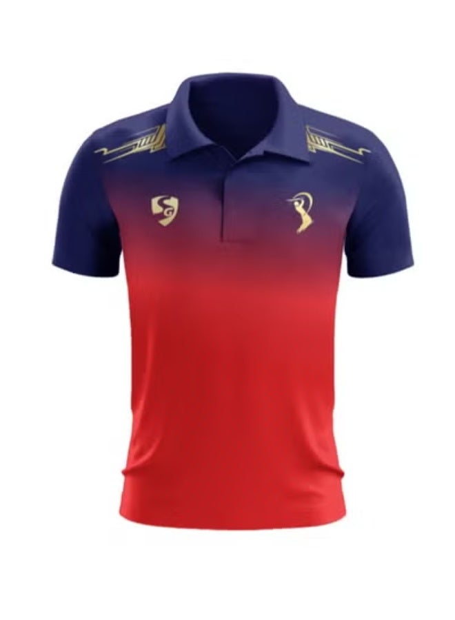 SG IPL 2026 | Royal Challengers Bangalore (RCB) T-Shirt | Unisex Regular Fit | Half Sleeve | Stretchable Match Fit Fan Jersey - Image 2