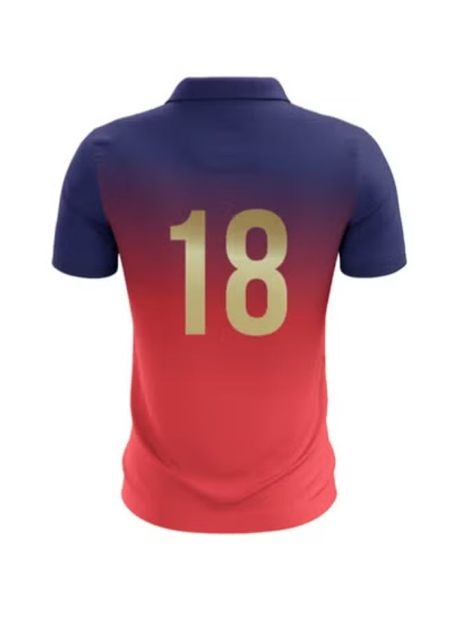 SG IPL 2026 | Royal Challengers Bangalore (RCB) T-Shirt | Unisex Regular Fit | Half Sleeve | Stretchable Match Fit Fan Jersey - Image 3