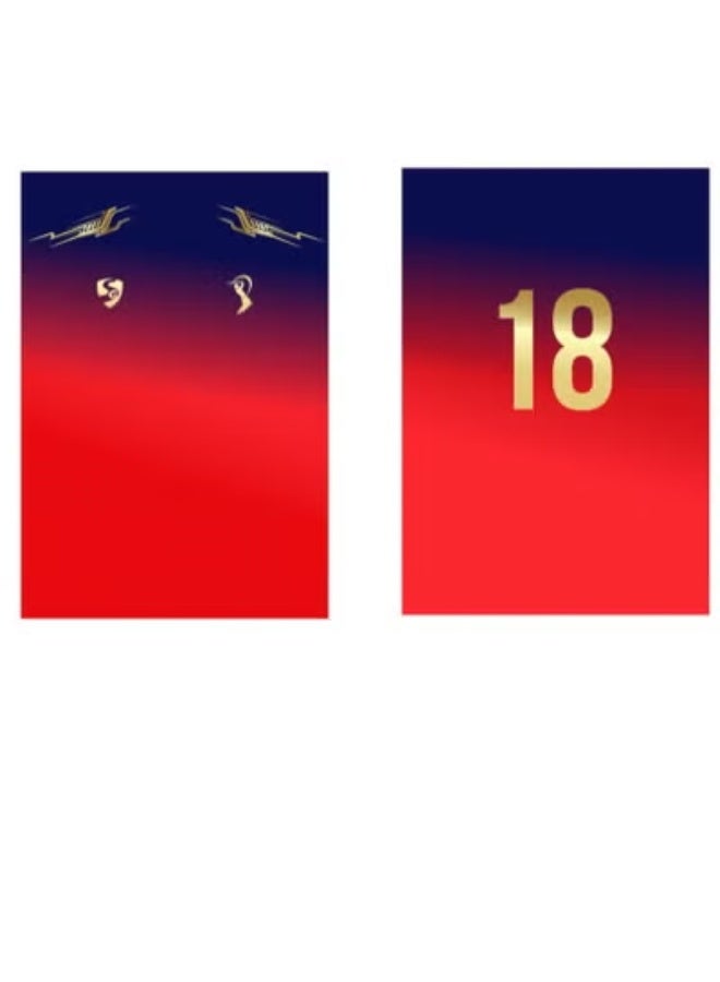 SG IPL 2026 | Royal Challengers Bangalore (RCB) T-Shirt | Unisex Regular Fit | Half Sleeve | Stretchable Match Fit Fan Jersey - Image 4