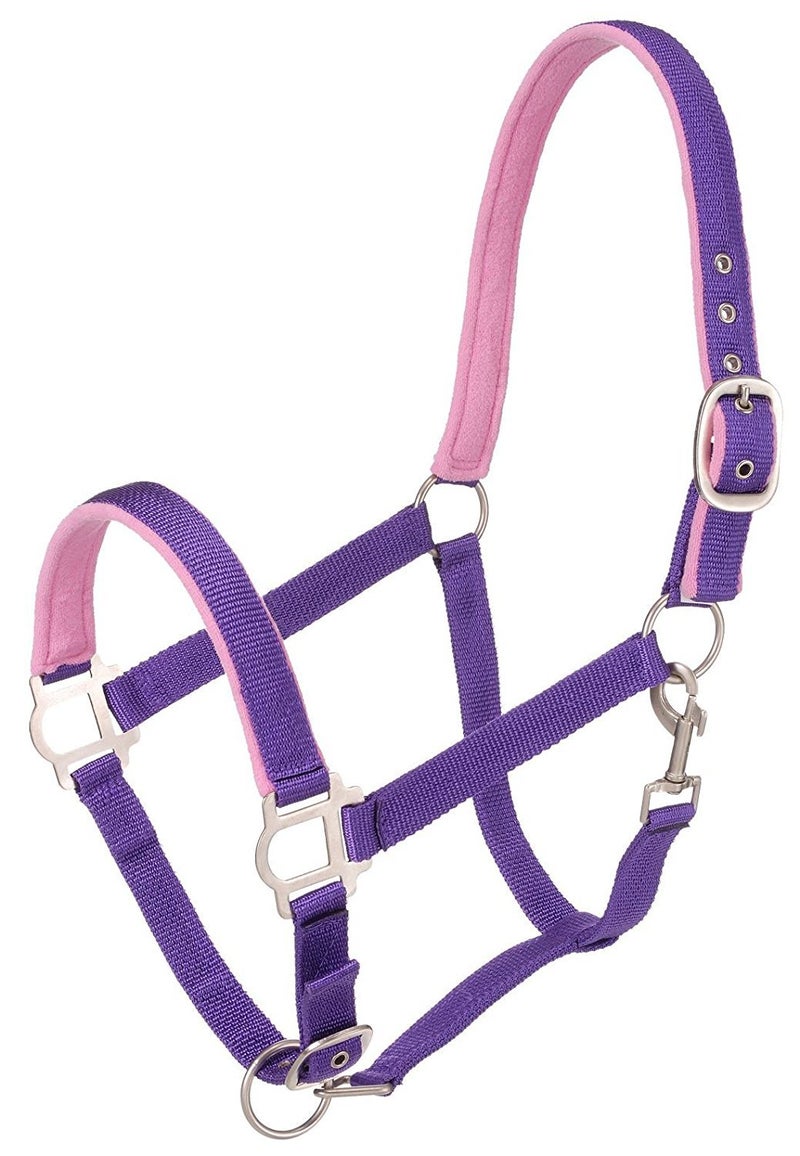 Skora Nylon Padded Halter with Satin Hardware - Image 1