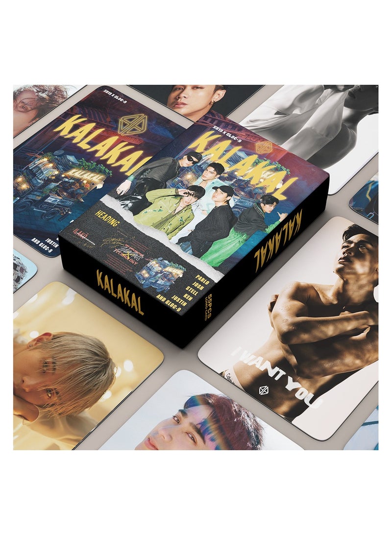 NIBEMINENT 55 Pcs SB19 KALAKAL Lomo Cards Card For Fans Collection Gifts - Image 2