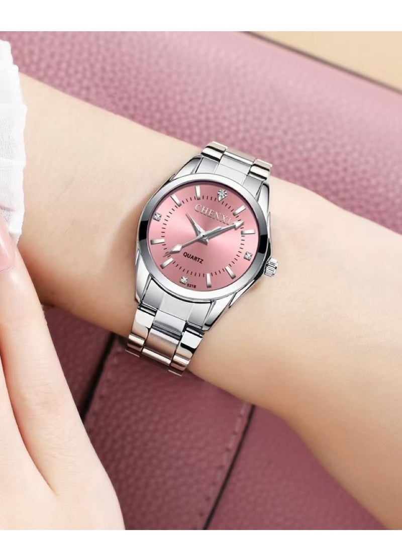 Chenxi - Women's Classic Quartz Analog Wrist Watch Pink - Image 1
