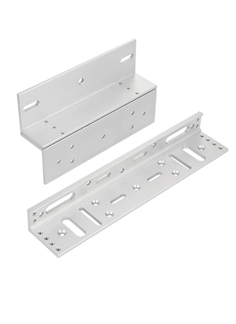 GOMETY Z and L Bracket for 280KG 600LBS Holding Force Electromagnet Lock Single Door Access Control Electric Magnetic Door Lock  - Image 1