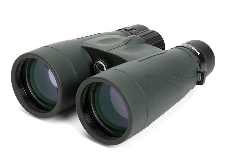 Celestron Celestron – Nature DX 12x56 Binoculars – Outdoor and Birding Binocular – Fully Multi-Coated with BaK-4 Prisms – Rubber Armored – Fog & Waterproof Binoculars – Top Pick Optics  - Image 1