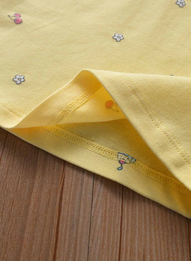 KUYEEBEAR Girls Preppy Style Color contrast Polo Shirt  - Image 5