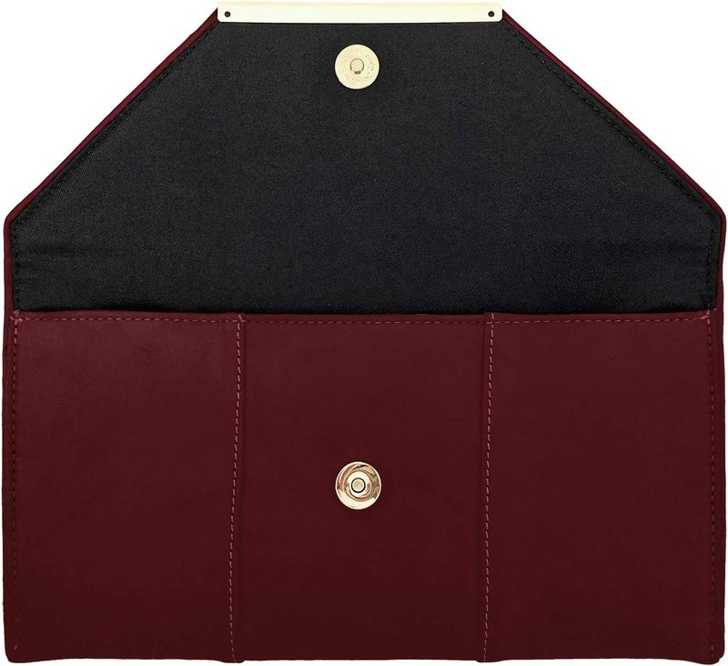 JNB Faux Microsuede Envelope Clutch - Image 4