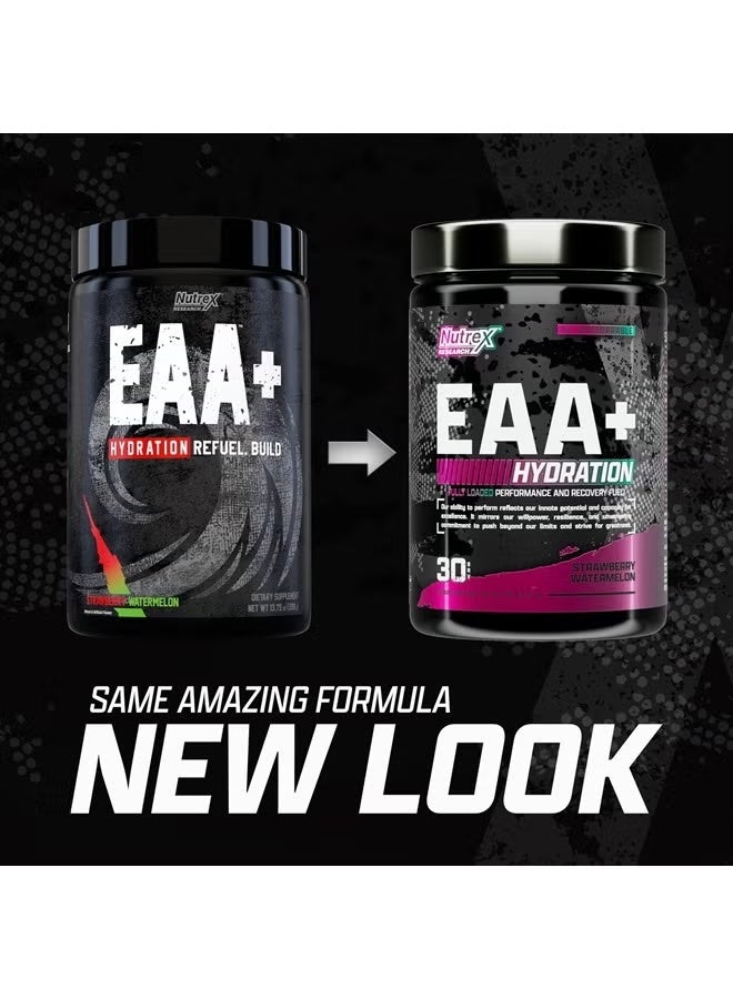 Nutrex Research EAA+ Hydration Refuel Build Strawberry Watermelon Flavor 30 Servings - Image 3