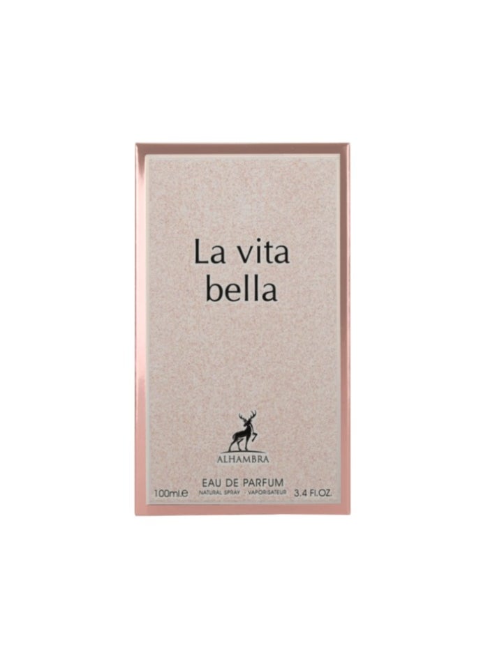MAISON ALHAMBRA - La Vita Bella For Women EDP 100ml - Image 1