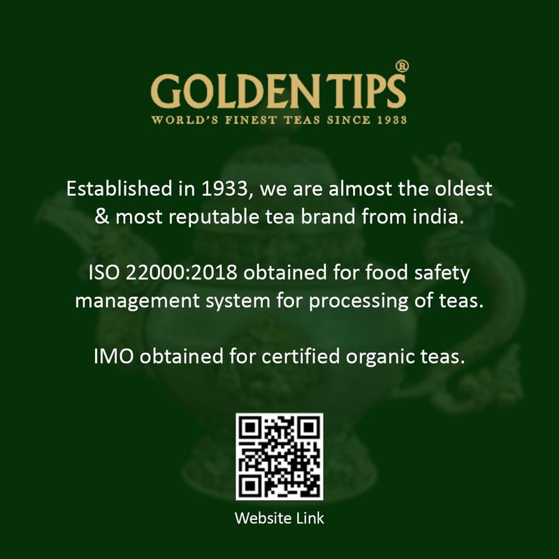Golden Tips Classic Blend English Breakfast Tea Bags | 20 Tea Bags | 40 Grams - Image 4