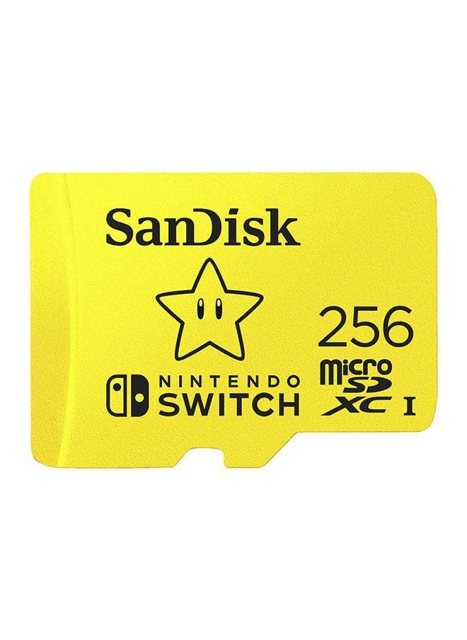 Generic MicroSDXC UHS-I card for Nintendo Switch -, 100MB/s read; 90MB/s write 256.0 GB  - Image 1