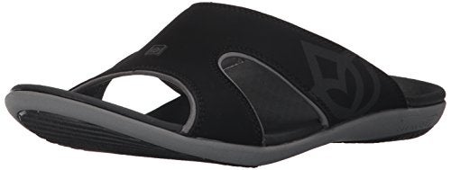 Spenco Men's Kholo Slide Sandal, Carbon/Pewter, 11 M - Image 3