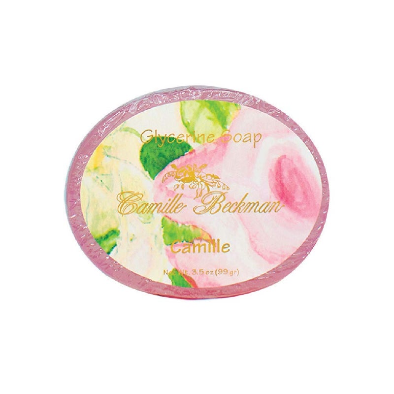 Camille Beckman Camille Scented Glycerine Bar Soap for Hands Face and Body 3 Bars at 35 Ounces Each