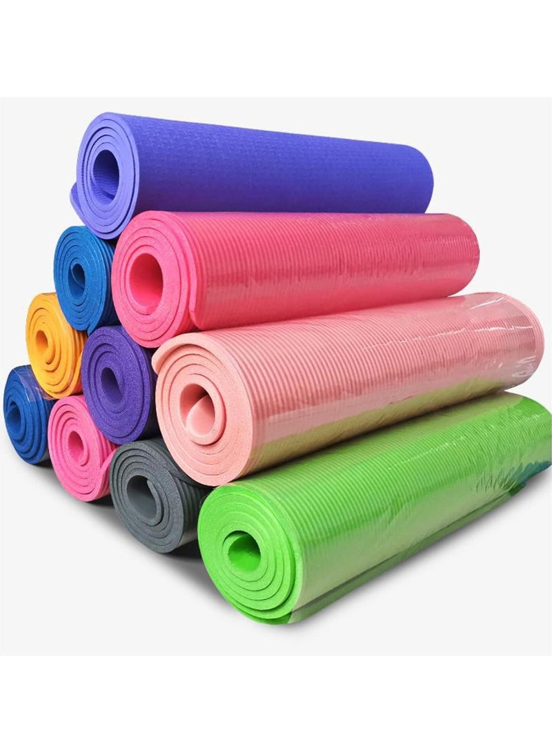 DubaiGallery Yoga Mat for Exercise and Meditation 