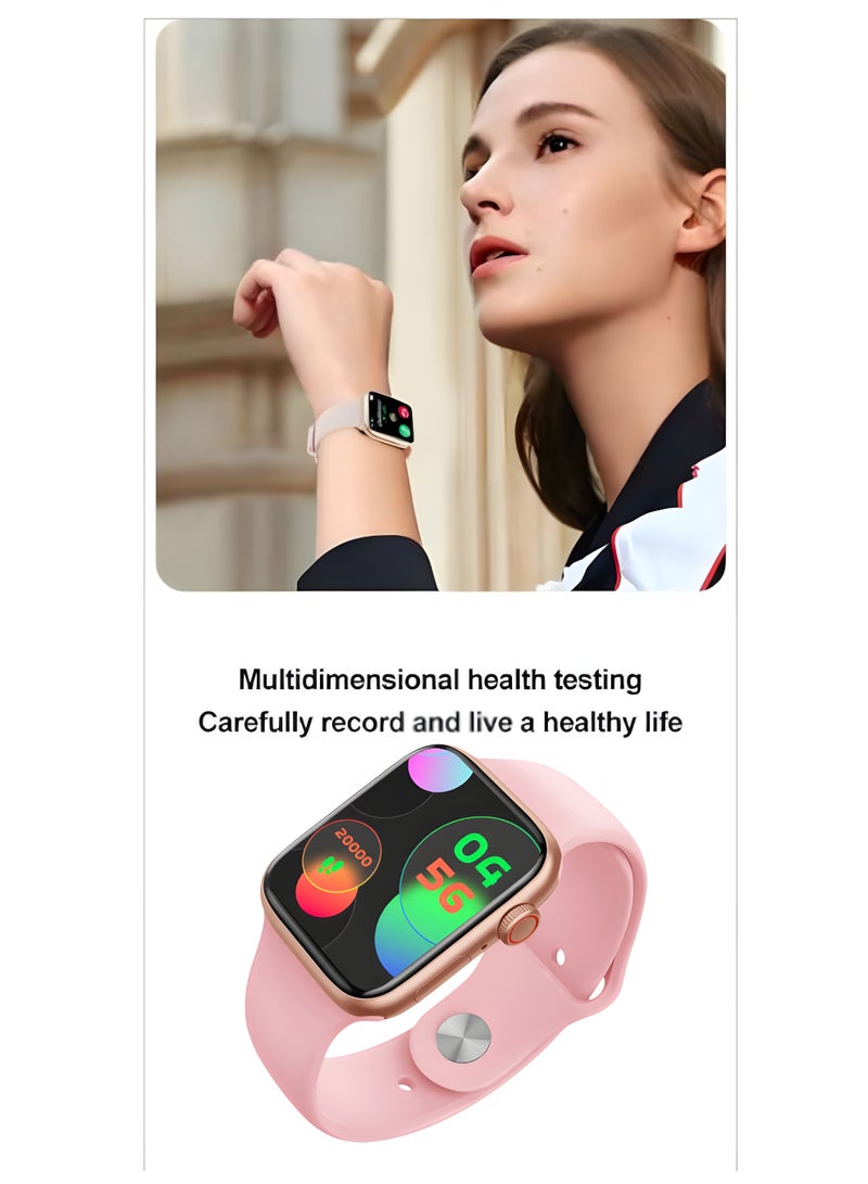 S9 Smart Watch with Super AMOLED Display, Bluetooth Calling, Fitness & Sleep Tracking, App Notifications – Compatible with Android & iOS - Image 4