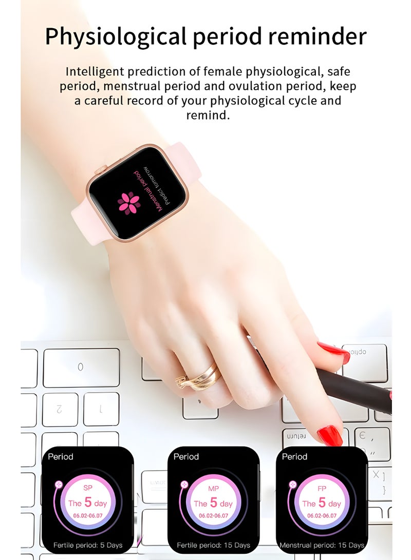 S9 Smart Watch with Super AMOLED Display, Bluetooth Calling, Fitness & Sleep Tracking, App Notifications – Compatible with Android & iOS - Image 5