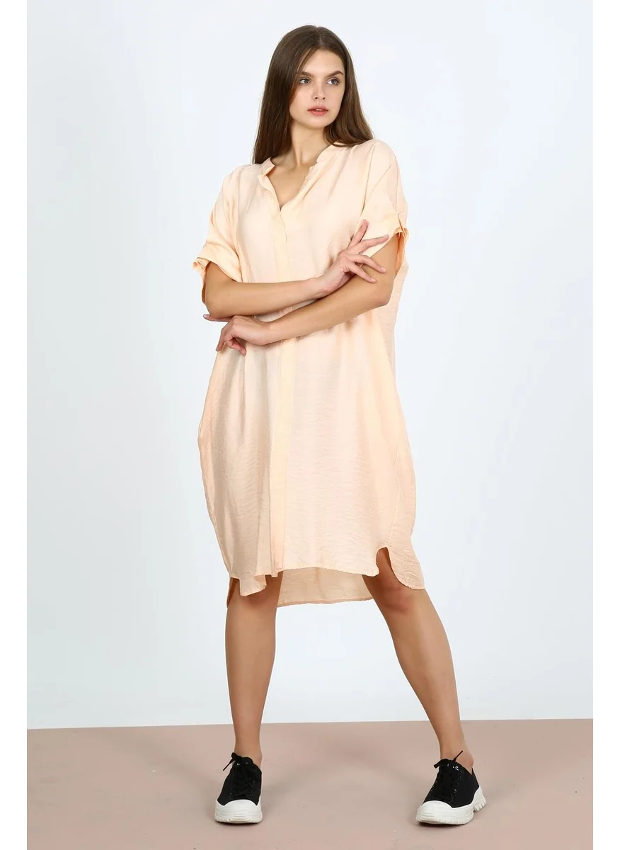 Alexander Gardi Alexandergardı Shirt Collar Pocketed Dress (B21-43202)