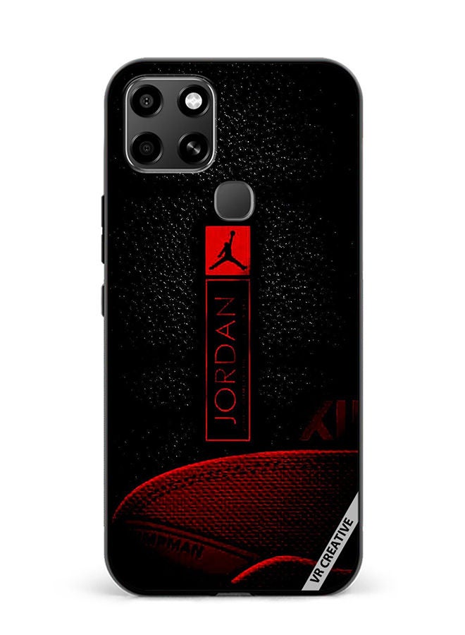 VR CREATIVE Protective Case Cover For Infinix Smart 6 Jordan Design Multicolour - Image 1