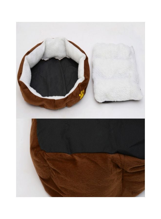 Warm Waterloo Bed Nest Brown/White 46x42centimeter - Image 2