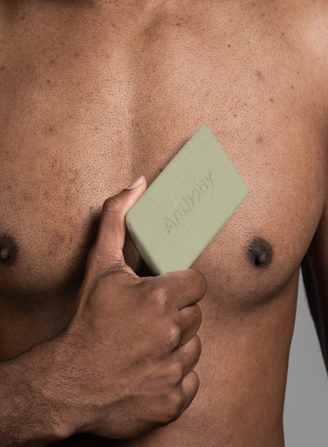 Anthony Men's Buff It Hydrating Soap Bar, 5 Oz, Pack of 3 - Contains Jojoba Beads, Aloe Extract, Avocado & Coconut Oils for Hydrating & Nourishing Body Skin - Image 2