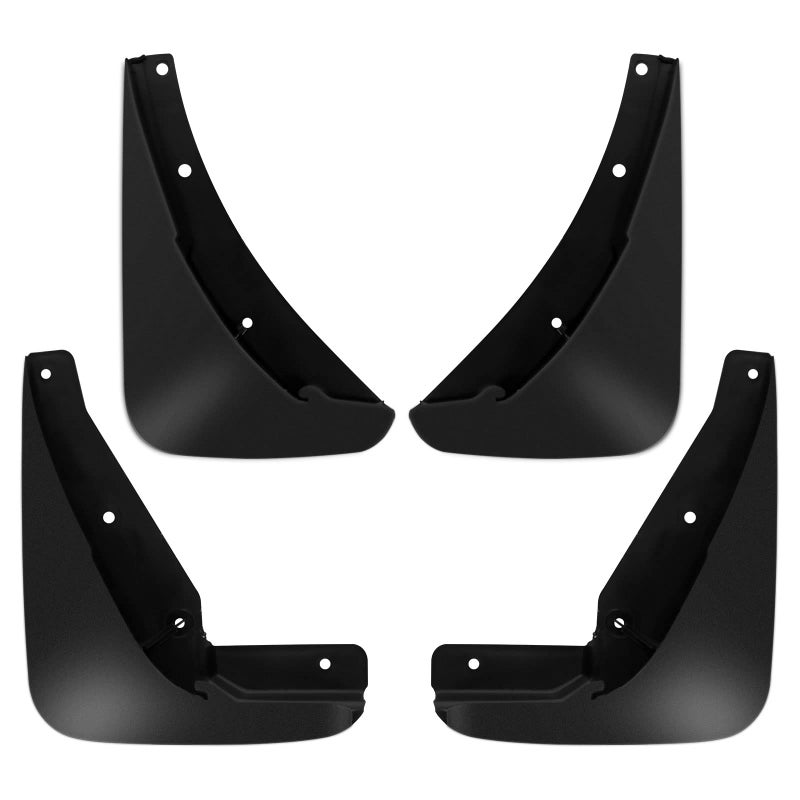 Mud Guards Splash Flaps Fender Heavy Duty Molded Compatible for 20152023 Dodge Challenger Front Rear Mud Flaps 4pc Set