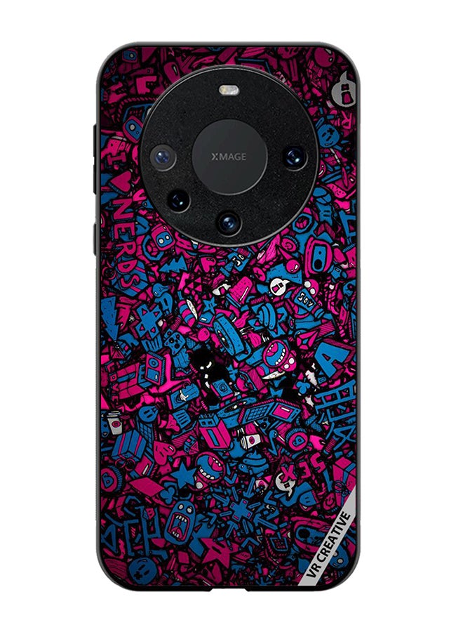 VR CREATIVE Protective Case Cover For Huawei Mate 60 Pro Mini Cartoons Design Multicolour - Image 1