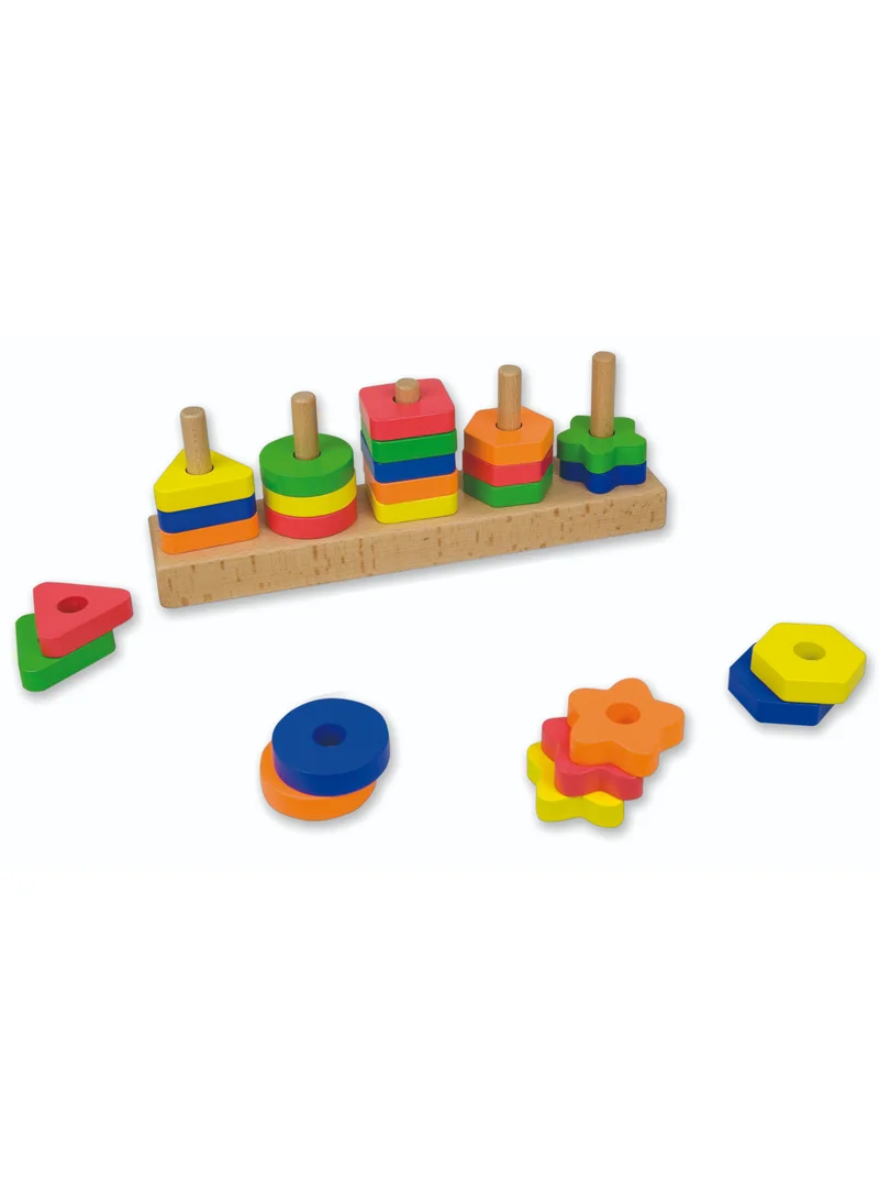 andreu Toys Geo String Shapes