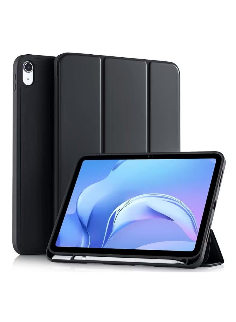 أوميكسبرو حافظة لجهاز iPad الجيل العاشر 10.9 بوصة 2022 مع غطاء قابل للطي بإغلاق مغناطيسي ووظيفة الاستيقاظ/السكون التلقائي مع فتحة حامل قلم رصاص - Image 1