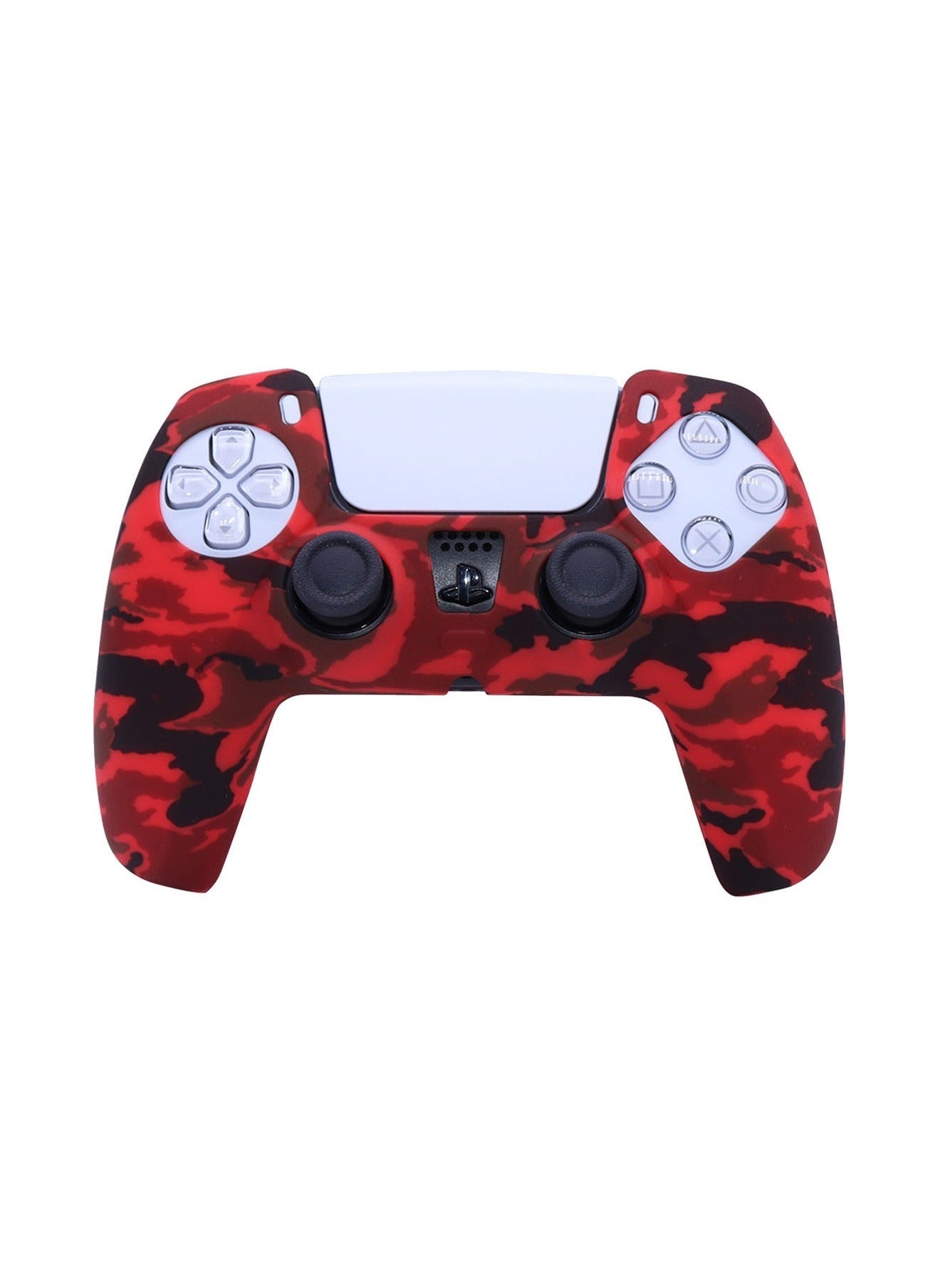 Silicone Shell Accessories For Sony 5 PS5 Wireless Controller Handles With Ergonomic Soft Ultra-Thin Silicone Protective Cover Gamepad Casefor Playstation 5 DualSense Wireless Controller