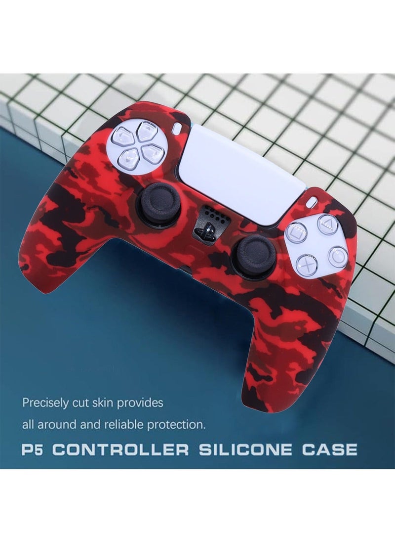 Silicone Shell Accessories For Sony 5 PS5 Wireless Controller Handles With  Ergonomic Soft Ultra-Thin Silicone Protective Cover Gamepad Casefor Playstation 5 DualSense Wireless Controller - Image 5