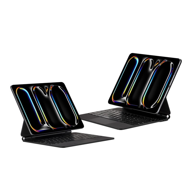 X9 Magic Control Keyboard Magnetic Floating Keyboard Magnetic Touch Keyboard Protective Case Compatible with iPad Pro 12.9-inch 3rd Gen (2018/4/5/6th Gen) (2018/2020-2022) iPad Air 13 (2024) M2 - Image 3