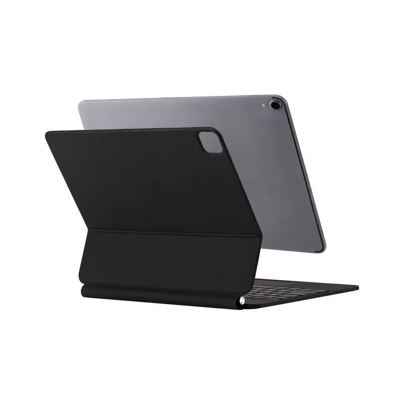 X9 Magic Control Keyboard Magnetic Floating Keyboard Magnetic Touch Keyboard Protective Case Compatible with iPad Pro 12.9-inch 3rd Gen (2018/4/5/6th Gen) (2018/2020-2022) iPad Air 13 (2024) M2 - Image 4