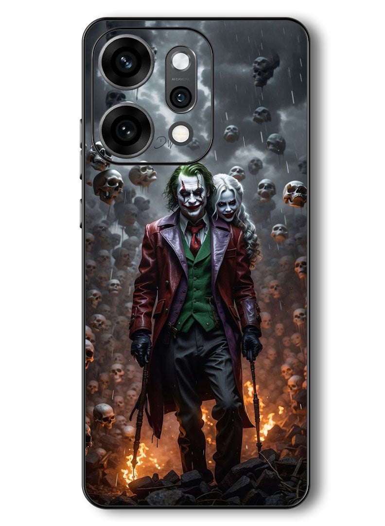 Theodor Case Compatible with Oppo Reno 14 Pro 6.83 Inch Protection Shockproof Bumper Cover gotham city armageddon! - Image 1