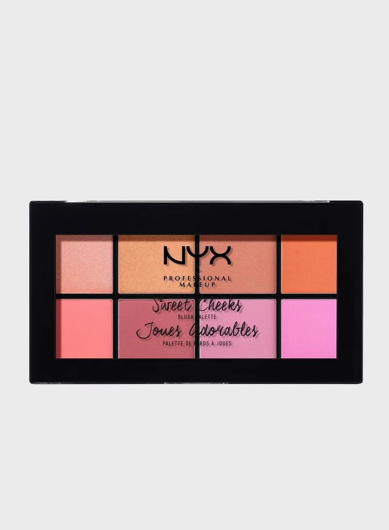 NYX PROFESSIONAL MAKEUP Sweet Cheeks Blush Palette