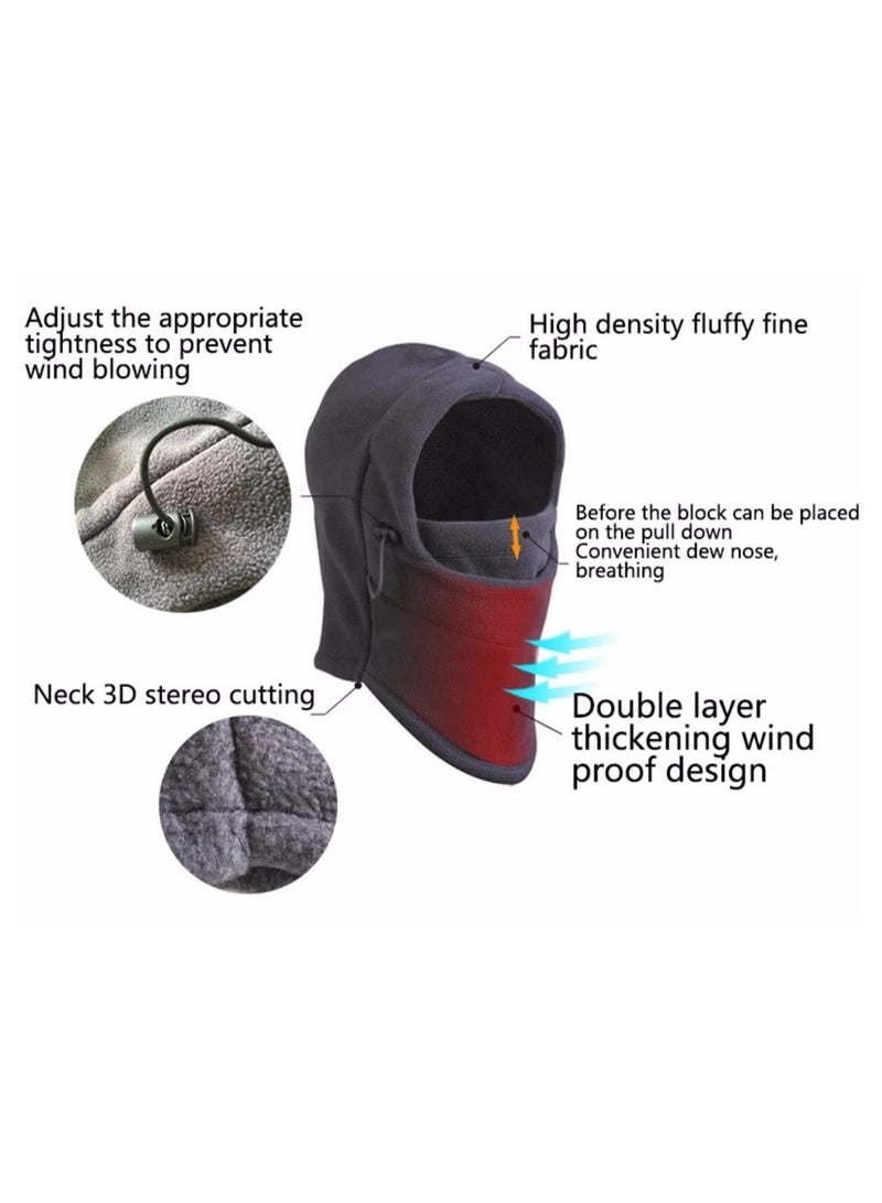 1PCS Full Face Mask Head and Neck Cover for Outdoor Sports Cycling Motorcycle Bike Ski Snowboard Fishing UV Protection Windproof Breathable Adjustable Balaclava - Image 2
