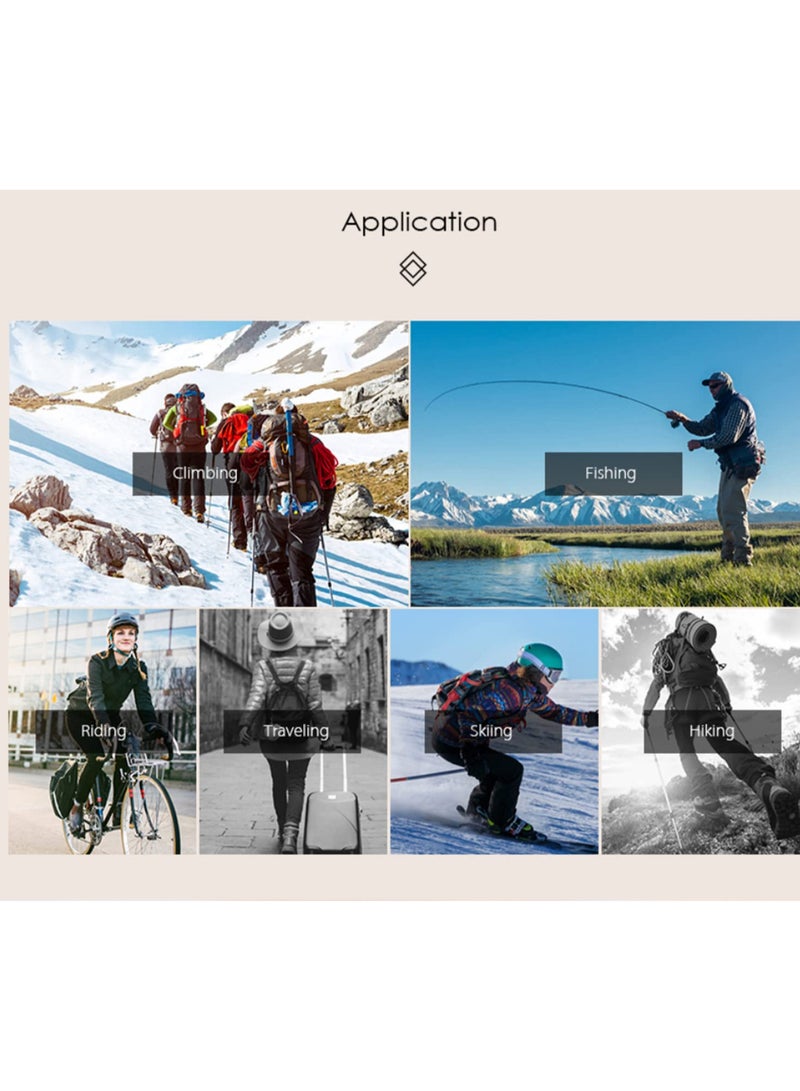 1PCS Full Face Mask Head and Neck Cover for Outdoor Sports Cycling Motorcycle Bike Ski Snowboard Fishing UV Protection Windproof Breathable Adjustable Balaclava - Image 5